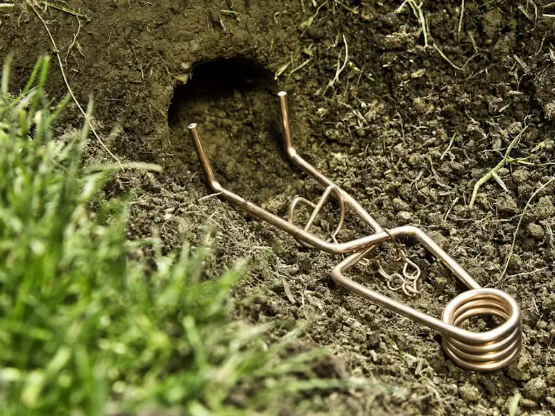 Pièges mécaniques à taupes utilisés par notre taupier à Lamontjoie